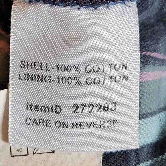 L.L. Bean Jeans Womens 8/R Dark Wash Original Fit Flannel High Waist 100% Cotton - Picture 5 of 7